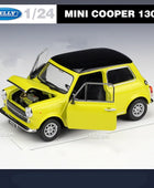 WELLY 1:24 MINI COOPER 1300 Alloy Car Model Diecast Metal Classic Mini Miniature Car Model Simulation Collection Childrens Gifts - IHavePaws