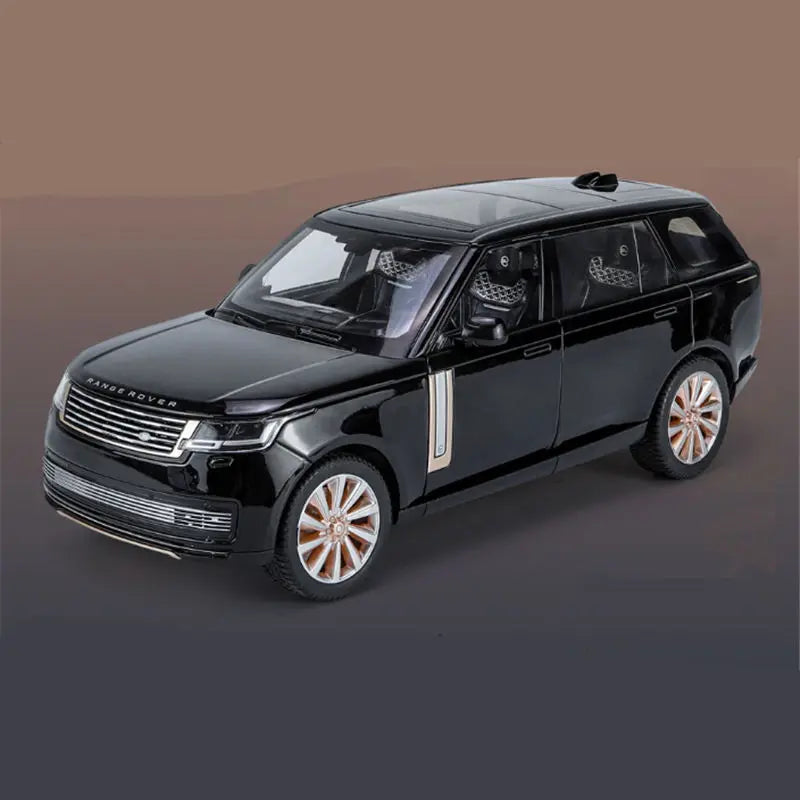 Large Size New 1/18 Land Range Rover SUV Alloy Car Model Diecast Metal Toy Off-road Vehicles Car Model A Black - IHavePaws