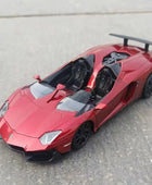 1:24 Aventador J 700J Alloy Sports Car Model Diecasts Metal Toy Race Vehicles Car Model High Simulation Collection Kids Toy Gift Red - IHavePaws