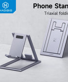 Hagibis Phone Stand Aluminum Cell Phone Adjustable Desk Phone Holder for iPhone 14 13 12 Pro Max SE Tablet Support Mount Stand - IHavePaws