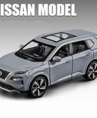 1:32 Nissan X-TRAIL SUV Alloy Car Model Diecast Metal Toy Off-road Vehicles Car Model Simulation Sound and Light Childrens Gifts Gray - IHavePaws