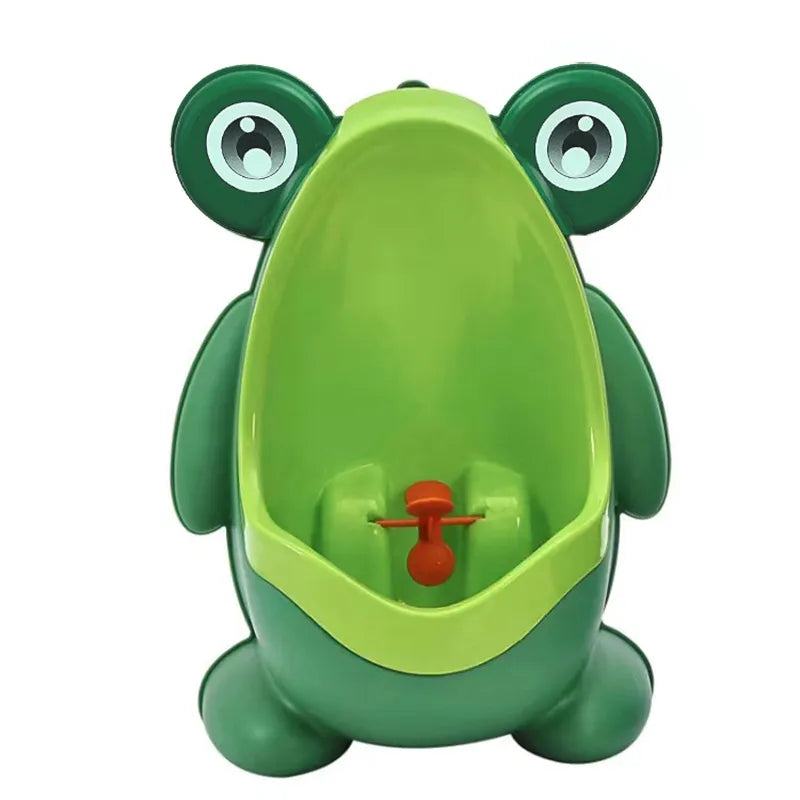 Toilet Urinal Trainer, Cute Frog Potty Training Urinal Boy With Fun Aiming Target Green - IHavePaws