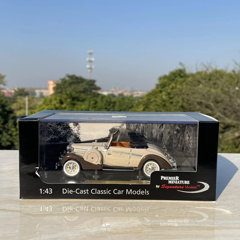 1/43 Classical Old Car Alloy Car Model Diecasts Metal Retro Vintage Car Vehicles Model High Simulation Collection Childrens Gift - IHavePaws
