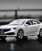 1:32 HONDA CIVIC TYPE-R Alloy Sports Car Model Diecast Metal Toy Vehicles Car Model Sound and Light Collection Children Toy Gift - IHavePaws