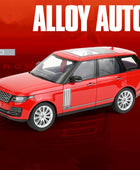 Large Size New 1/18 Land Range Rover SUV Alloy Car Model Diecast Metal Toy Off-road Vehicles Car Model B Red - IHavePaws