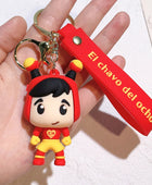 Anime El Chavo Del Ocho Keychain Cartoon Boy Doll Pendant Key Chain Bag Car Keyring llaveros Funny Jewelry Friends Gift 7 - ihavepaws.com