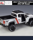 Maisto 1:27 2017 Colorado ZR2 Alloy Car Model Diecast Metal Off-Road Vehicles Car Model Simulation Collection Childrens Toy Gift
