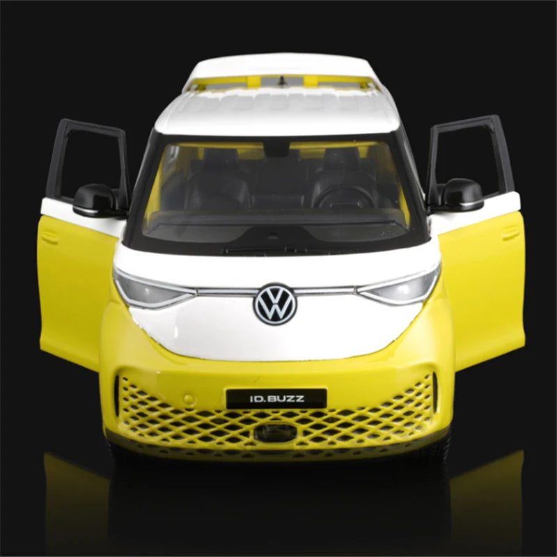 Maisto 1:24 Volkswagen ID BUZZ Alloy BUS Car Model Diecasts Metal Travel Bus Car Vehicles Model Simulation Collection Kids Gifts