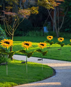 LED Solar Sunflower Lights For Garden - IHavePaws