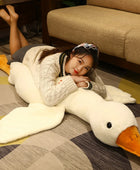 50-130cm White Goose Toy Stuffed Lifelike Big Wings Duck - IHavePaws