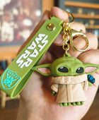 Yoda Baby Bag Pendant Cartoon Key Chain Car Ornament Doll Keychain Doll Gifts Backpack Charms Birthday Gifts Party Favors 4 - ihavepaws.com
