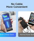 KUULAA Mini Power Bank 4500mAh - Portable Charger for iPhone 15/14/13/12 Pro Max & Samsung/Xiaomi - External Battery PowerBank - IHavePaws