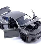 1:24 Challenger Charger SRT Hellcat Alloy Sport Car model Diecasts & Toy Muscle Vehicles Car Model High Simulation Kids Toy Gift - IHavePaws