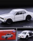 Takara TOMY Nissan Skyline 2000 GT-R GTR 50 R34 R35 Alloy Sports Car Model Diecast Car Vehicles Model Miniature Scale Kids Gifts GTR KPGC110 White - IHavePaws