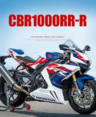 1:12 HONDA CBR 1000RR-R Fire Blade Alloy Sports Motorcycle Model Simulation - IHavePaws
