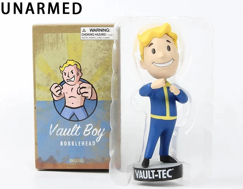 New Vault Boy Bobble Head Perception Lock Pick Endurance Melee Weapons Strength Anime Action Figure Kids Birthday Gifts Toy ﻿ 06 - ihavepaws.com