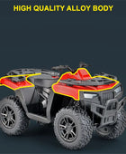 1:36 Alloy ATV Motorcycle Model Diecasts Metal Toy Beach All-Terrain Off-Road Motorcycle Motorcycle Model Simulation Kids Gifts