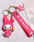 1PC Cute Sanrio Series Keychain For Men Colorful Keyring Accessories For Bag Key Purse Backpack Birthday Gifts SLO 24 - ihavepaws.com