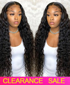 30 34 Inch Deep Wave Frontal Wigs For Women Curly Human Hair Brazilian 13x6 13x4 Wet And Wavy Water Wave Lace Front Wigs