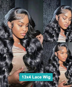 30 Inch HD Transparent 13x4 13x6 Pre Plucked Body Wave Lace Frontal Wig Human Hair Brazilian Lace Front Wig Women