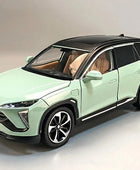 1:24 NIO ES6 SUV Alloy New Energy Car Model Diecasts Metal Toy Vehicles Car Model High Simulation Sound and Light Kids Toys Gift Green - IHavePaws