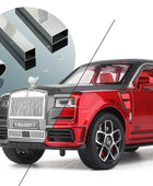 1:24 Rolls Royce SUV Cullinan Mansory Alloy Luxy Car Model Diecasts Metal Toy Car Model Simulation - IHavePaws