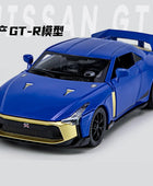 1:32 GTR GTR50 Alloy Sports Car Model Diecasts Metal Toy Racing Car Model Simulation Sound and Light Collection Childrens Gifts Blue - IHavePaws