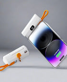 Xiaomi Mini Power Bank 5000 mAh Suitable for iPhone Samsung White with Type-C Cable / 5000mah - IHavePaws