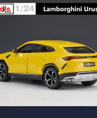 WELLY 1:24 Lamborghini URUS SUV Alloy Sports Car Model Diecasts Metal Racing Car Model Simulation Collection Childrens Toys Gift - IHavePaws