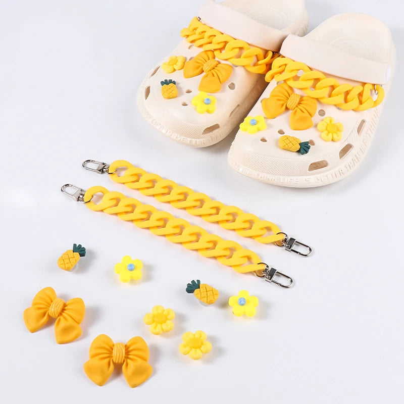 Shoe Charms for Crocs DIY Garden Shoe Set Accessories Decoration Buckle for Croc Shoe Charm Accessories Kids Party Girls Gift - IHavePaws