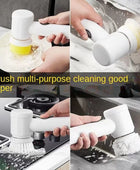 Multi-functional Electric Cleaning Brush for Kitchen and Bathroom - IHavePaws