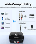50pcs UGREEN Bluetooth RCA Receiver 5.1 aptX HD 3.5mm Jack Aux Wireless Adapter - IHavePaws