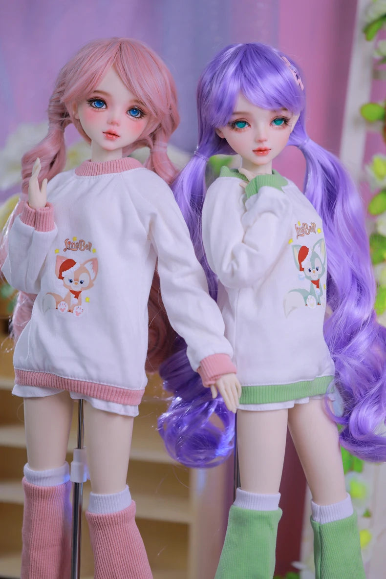 1/3 60cm Bjd Dolls  Gifts for Girls Makeup Dolls With Clothes Nemme Doll for Children Support Change Eyes DIY Doll Beauty Toys