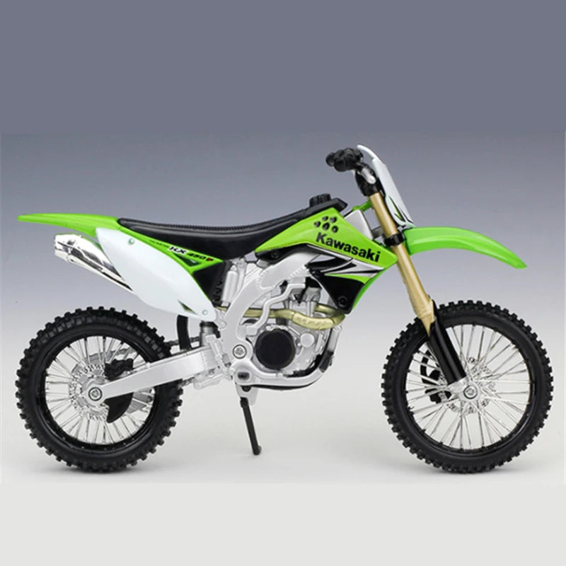 Maisto 1:12 Kawasaki KX450F Alloy Race Motorcycle Model Simulation Metal Street Cross-country Sports Motorcycle Model - IHavePaws