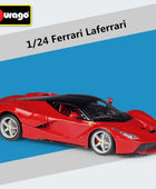 Bburago 1:24 Ferrari Laferrari Aperta Alloy Sports Car Model Simulation Diecasts Metal Racing Car Model Collection Kids Toy Gift Hardtop red - IHavePaws
