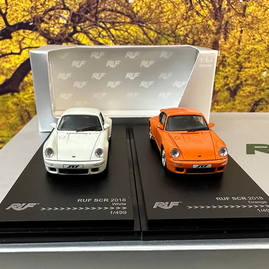 AR box 1:64 RUF Rodeo Classic ducktail car model Model Porsche 911 Alloy Collection Gift - IHavePaws