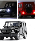 1:32 G65 G63SUV Alloy Car Model Diecasts & Toy Metal Off-road Vehicles Car Model Simulation Sound Light Collection Kids Toy Gift - IHavePaws