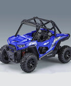 1:24 Alloy ATV Sports Motorcycle Model Diecasts Metal Toy Beach All-Terrain Off-Road Motorcycle Blue - IHavePaws