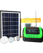 Solar Energy Systems with Solar Panels Bluetooth Solar Power Station with Led Flashlight Solar Powered For Home Use Camping green US Plug - IHavePaws