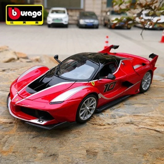 Bburago 1:24 Ferrari FXX K Alloy Sports Car Model Diecasts Metal Toy Racing Car Vehicles Model Simulation Collection Kids Gifts - IHavePaws