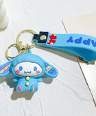 Sanrio Hello Kitty Keychain Cute Cartoon Melody Kuromi Cinnamoroll Doll Pendant Decoration Keyring Jewelry Girl&Child Gifts Toy KTM 31 - ihavepaws.com
