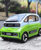 1:18 BAOJUN MINI EV Alloy New Energy Car Model Diecast Metal Vehicles Car Model With Charging Pile Sound and Light Kids Toy Gift Green - IHavePaws