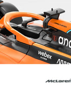 Large Size 1:24 F1 McLaren MCL36 #4 Lando Norris Racing Car Model Formula One Simulation Alloy Die Cast SuperCar Model Kids Toys - IHavePaws