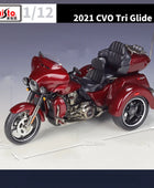 Maisto 1:12 Harley Davidson 2021 CVO Tri Glide Alloy Classic Motorcycle Model Diecast - IHavePaws