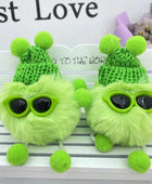 Y2K Shoe Charms for Crocs DIY 3D Cool Hairball Genie Decoration Buckle for Croc Shoe Charm Accessories Kids Party Boy Girls Gift Green - IHavePaws