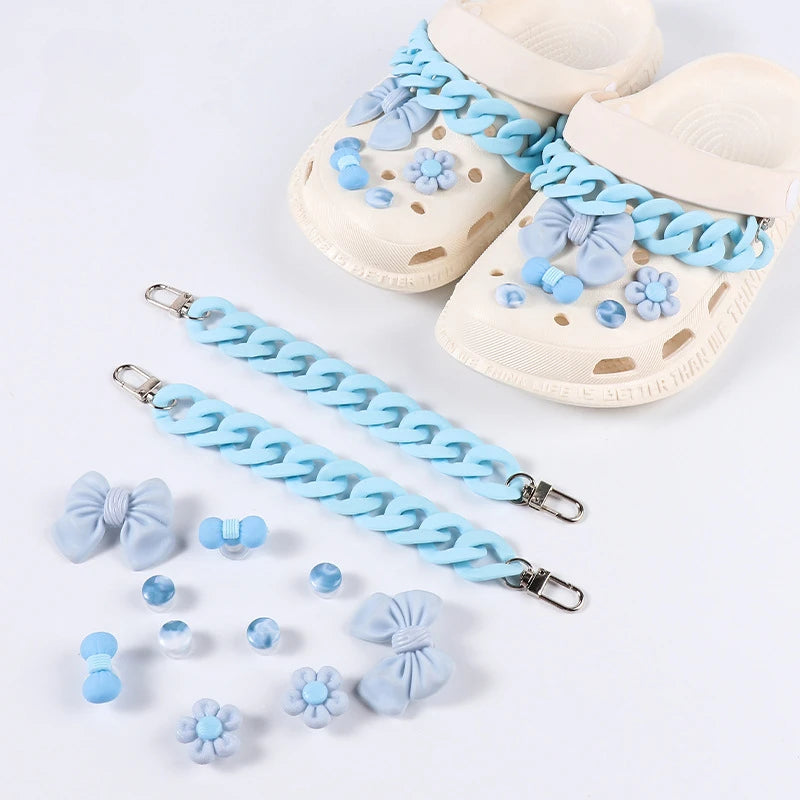 Shoe Charms for Crocs DIY Garden Shoe Set Accessories Decoration Buckle for Croc Shoe Charm Accessories Kids Party Girls Gift B - IHavePaws