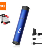 MIUI Cordless Laptop Vacuum Cleaner Portable USB Rechargeable Car Vacuum 2-Suction Power Mini & Cool Model-X（Aluminum Alloy） Sapphire Blue - IHavePaws