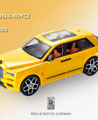 Large Size 1/20 Rolls Royce SUV Cullinan Alloy Luxy Car Model Diecasts Metal Toy Car Model Simulation Yellow - IHavePaws