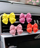 1pc Bow-knot Car Air Vent Freshener Perfume Clip Woman Car Art Air Conditioning Clip Car Interior Decoration Accessories - IHavePaws