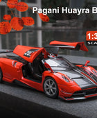 1:32 Pagani Huayra BC Alloy Sports Car Model Diecast Metal Toy Car Model Simulation Sound and Light Collection Children Toy Gift Red - IHavePaws